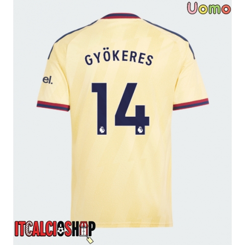 Arsenal Viktor Gyokeres #14 Terza Maglia 2026-27 Manica Corta